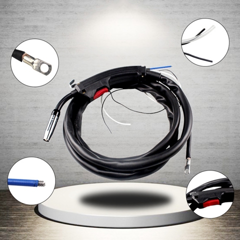 Сварочный аппарат Mig Mag/Принадлежности для оборудования Сварочная горелка Binzel 14Ak для сварочного оборудования Mig Mag с кабелем длиной 2 м