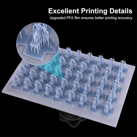 3ШТ Защитной пленки PFA 273 X 176 Мм для ELEGOO Saturn 4, Saturn 4 Ultra Пленка PFA для 3D-печати