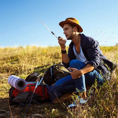 Телескопическая антенна 27 МГц с разъемом BNC Антенна для коротковолновых радиостанций Стержневая антенна портативной рации