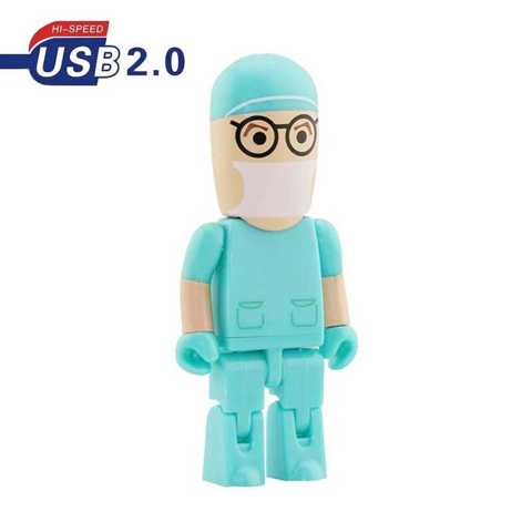 Флешк USB2.0 С МультяшныМ Доктором И ЧеловеЧескими Оргнми Медсестр Зуб USB-нкопитель 4GB 8GB 16GB 32GB 64GB 128GB