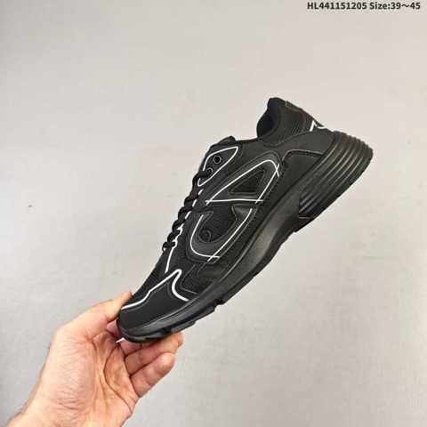 Обувь Dior B30 Низкие кроссовки на толстой подошве из сетчатой ткани, шнуровка, унисекс B30 Countdow Потрясающее