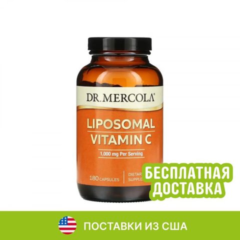 Liposomal Vitamin C, 500 mg, 180 Capsules