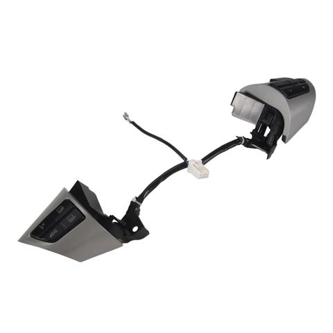 84250-02230 Черные и серебристые кнопки переключения звука на рулевом колесе для Toyota Corolla 2006-2013 / Wish / Для RAV4 / Altis