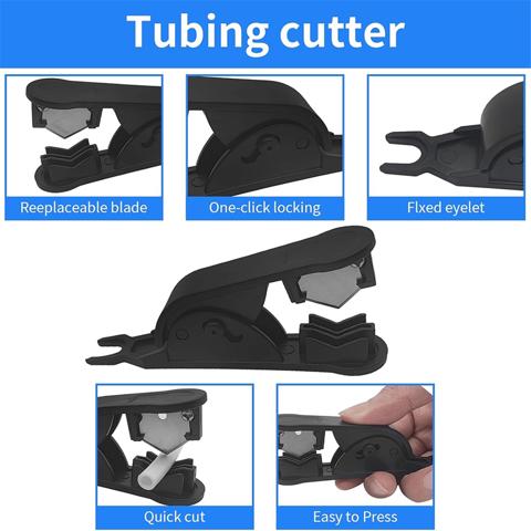 Комплект фитингов для водопроводных труб диаметром 1/4 дюйма для быстрого подключения фитингов для системы фильтрации воды RO/DI