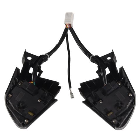 84250-02230 Черные и серебристые кнопки переключения звука на рулевом колесе для Toyota Corolla 2006-2013 / Wish / Для RAV4 / Altis