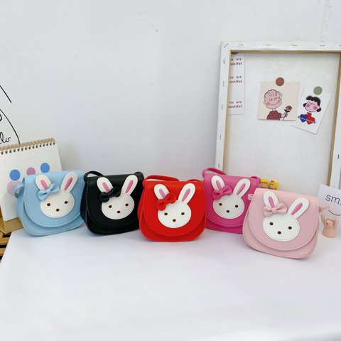 Cartoon coin purse Новая Детская Сумка КорейсКом Стиле Милая Сумка-креСлошнор С ИзображенИем КролиКа Девочек Модная Мини-суМочка