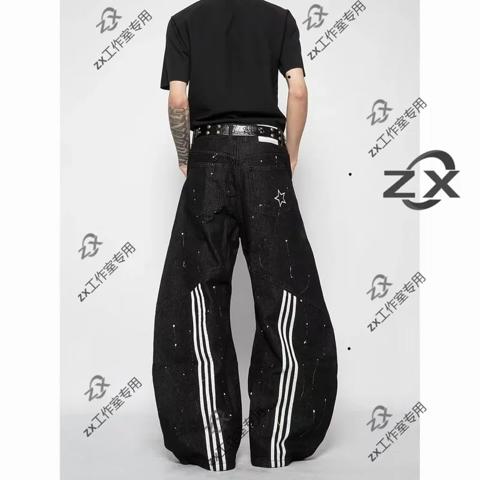 Джинсы y2k opium черные - купить недорого | AliExpress