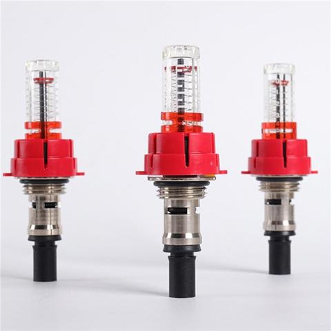 12 Шт. Расходомер коллектора Теплого Пола, Регулятор Визуального контроля Расхода для Систем Теплого Пола (1/2)