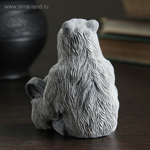 2 шт. Фигурка 'Шаман в шкуре медведя с бубном', 8.5 см