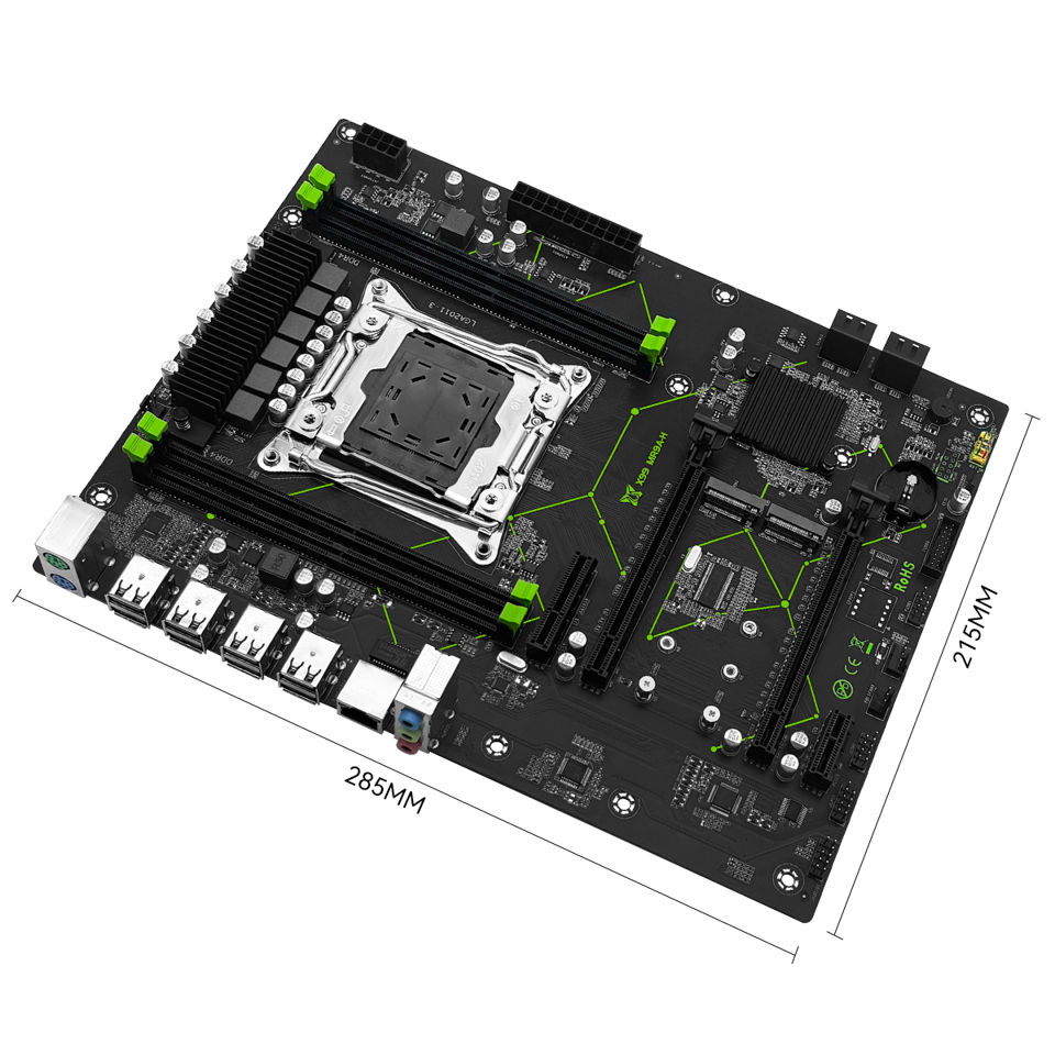 MACHINIST X99 Motherboard combo optional Xeon E5 2660 V3 LGA 2011-3 CPU ...