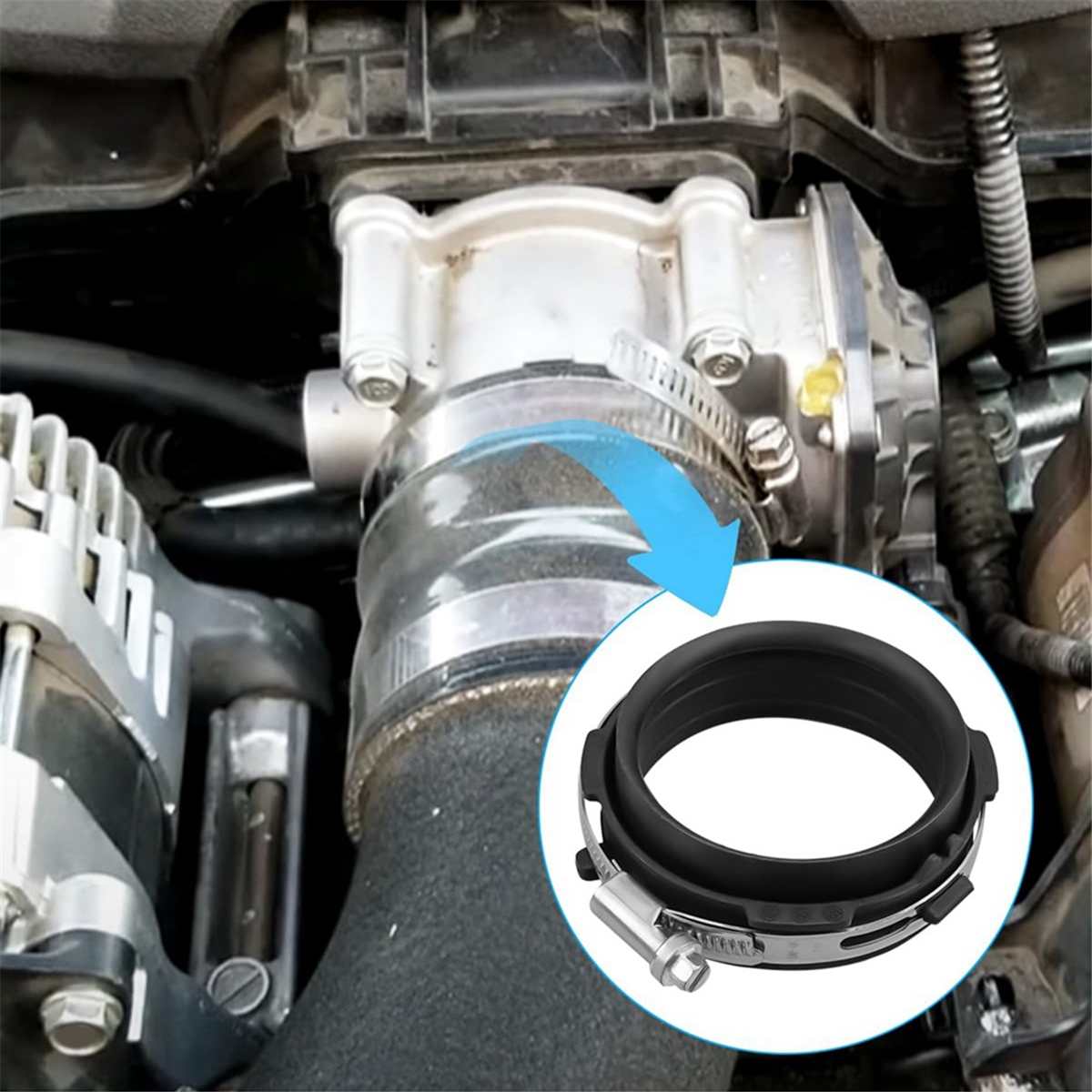 

Новая выпускная втулка воздушного фильтра Прокладка шланга дроссельной заслонки Уплотнительный зажим 22953190 для Buick Chevrolet Regal Lacrosse Malibu