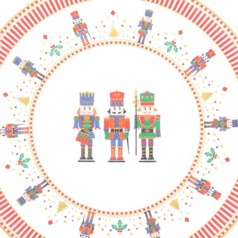 Тарелка Repast Christmas world Щелкунчик диаметр 21 см