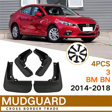 4 шт., Автомобильные Брызговики для Mazda 3 BM BN Axela Hatchback 2014-2018