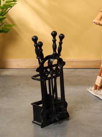 Каминный набор, 40 см, сталь