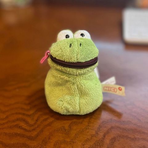 Cartoon coin purse Маленькая Красная Книга Плюшевый КошелеК В Виде Лягушки Креативный Милый Портативный Чехол НаушНиков Сумка Дл