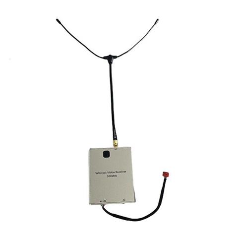 40-километровый видеоприемник VRX FPV 500 МГц Беспроводной аналоговый видеоприемник с передачей на большие расстояния