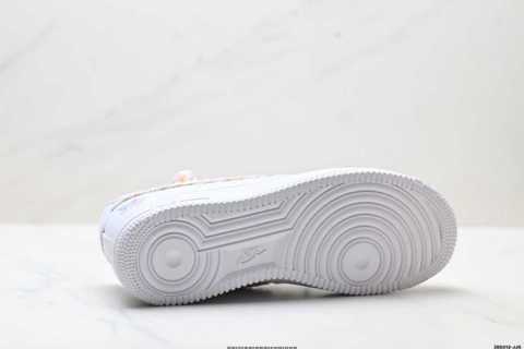кроссовки Обувь Продажа На NIKE AIR FORCE 1 07 LV8 Pure низкие Air Force, Foreign Trade, полная ладонь, встроенная сотовая возду