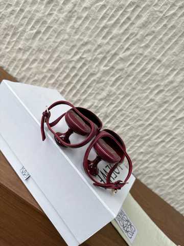 копия 1: 1 G Loewe ss Новые игрушки Балетные туфли с ремешком на щиколотке Как самый популярный дизайнерский бренд за последние