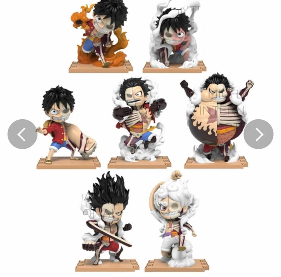Mighty Jaxx Hidden Dissection One Piece Gears set Freeny's