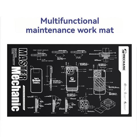 Многофункциональная ремонтная теплоизоляционная прокладка MECHANIC V77, Мягкая и впитывающая пот Материнская плата, Коврик для ремонта микросхем при пайке