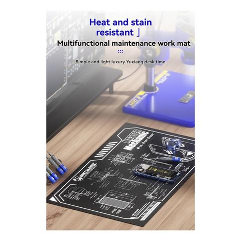 Многофункциональная ремонтная теплоизоляционная прокладка MECHANIC V77, Мягкая и впитывающая пот Материнская плата, Коврик для ремонта микросхем при пайке