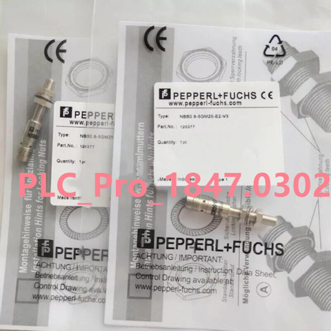 PEPPERL+FUCHS NBN15-30GK60-AR-3M Proximity Switch Sensor – New, 1PC