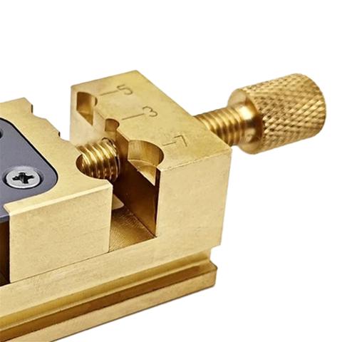 Мини-тиски для ручного инструмента, латунные мини-зажимные тиски, могут использоваться для зажима Мини-часов и мини-деталей