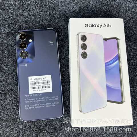 Смартфон Galaxy A15 5G 8ГБ+256ГБ 6.7inch Года Кросс-бордерный Смартфон На Android 14 ОптОвая Продажа