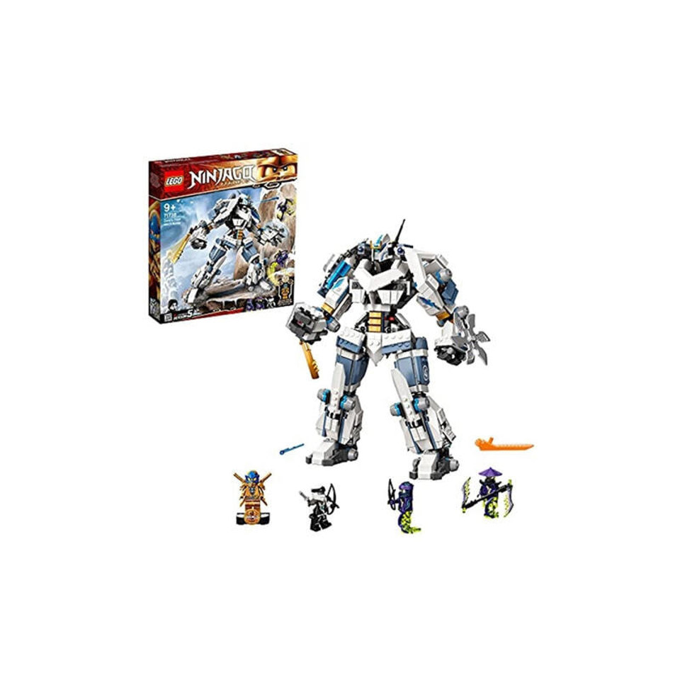 Конструктор LEGO Ninjago 71738 Битва с роботом Зейна | AliExpress