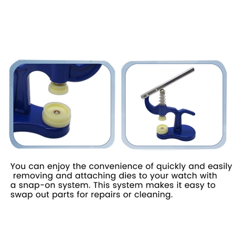 Доводчик задней крышки часов - Аксессуары для ремонта часов - Инструмент для закрывания задней крышки часов - Пресс для наручных часов