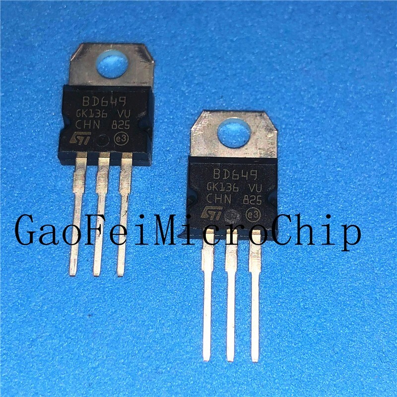 

10PCS BD649 BDG49 BO649 TO-220 NPN Transistor