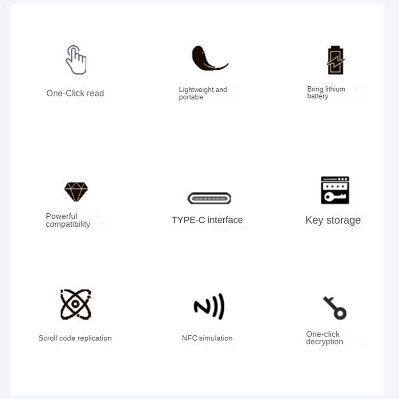 

Умный считыватель чипов XIXEI X7 RFID, копировальный аппарат для Клон токенов IC ID, 125 кГц, устройство для записи значков, 13,56 МГц, фотогалерея, программатор Ntag215