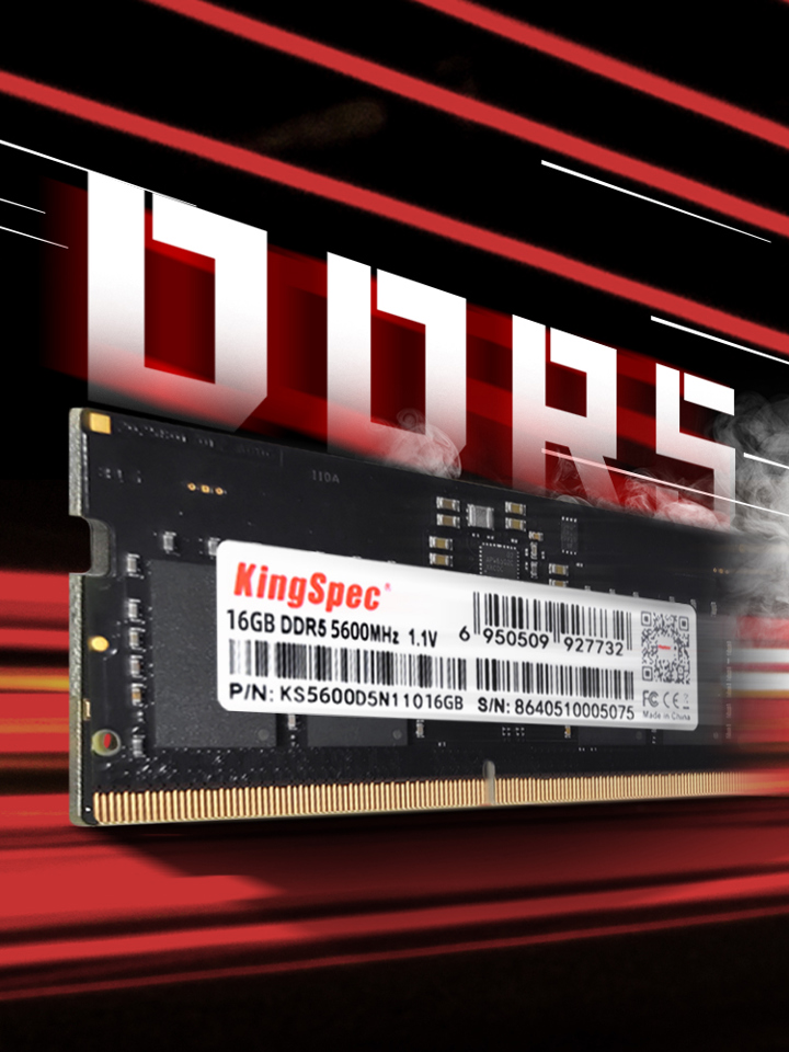 KingSpec DDR5 4800MHz 5600MHz Memory Ram DDR4 8GB 16GB 3200MHz