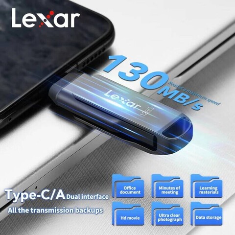 Флеш-накопитель Lexar D400 USB 32/64/128 ГБ