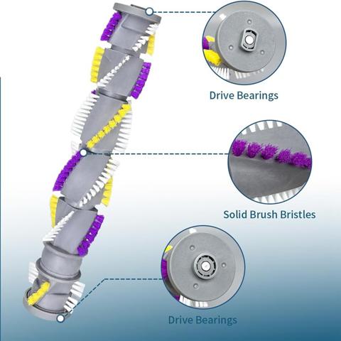 Основная роликовая щетка для Bissell 2252 2253 2254 2255 2256 2258 2489 2488 2486 2259 1830 2260 1327 Вакуумные детали