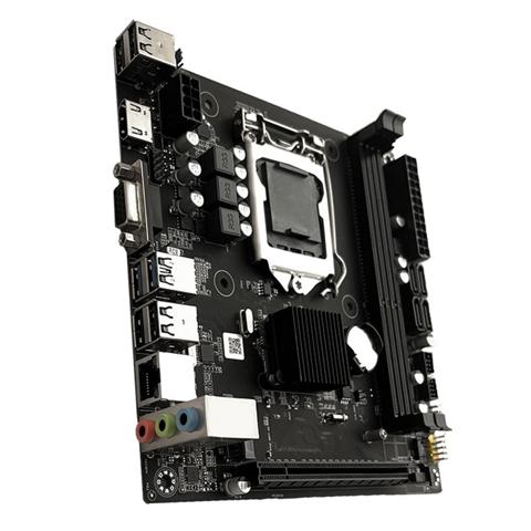 Материнская плата B75M ITX LGA 1155 для настольных ПК с поддержкой оперативной памяти DDR3, интерфейсом NGFF NVME M.2, базовой платой USB SATA3.0