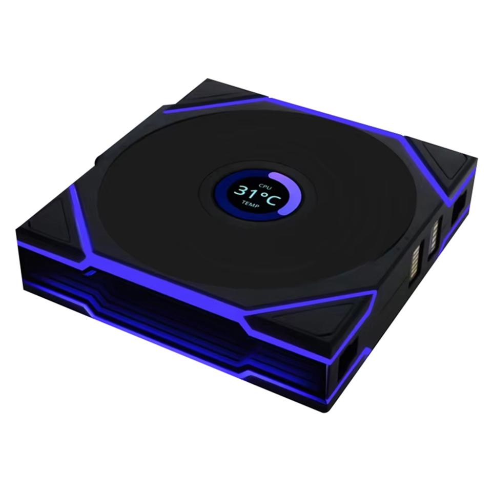 Lian Li UNI Fan TL Wireless LCD 120 черный | AliExpress