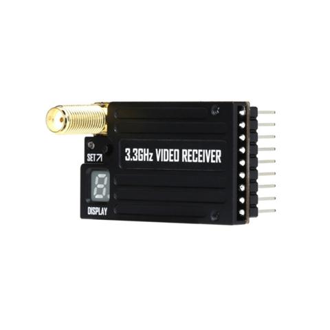Видеоприемник для очков 3,3 G мощностью 4 Вт с модулем VRX CVBS PAL / NTSC Поддерживает диапазон частот 3,3 ГГц A и B для видео очков Fpv