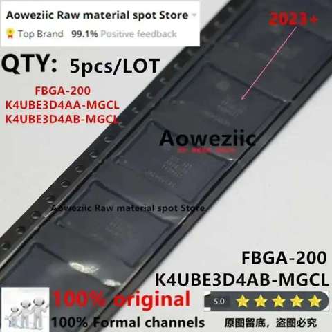 AOWEZIC 2023 + 100% Новый оригинальный чип Merry K4UBE3D4AA - ML K4UBE3D4 AA K4UBE3D 4AB - ML K4UBE3D3 AB FBGA - 200