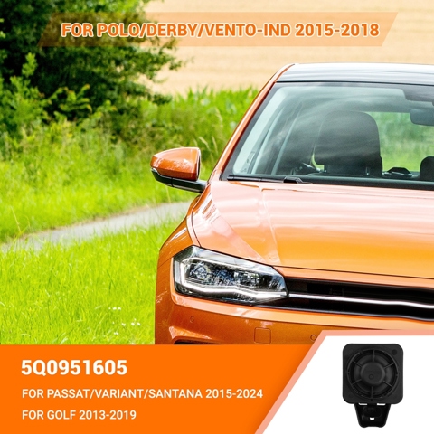 5Q0951605 Автомобильная охранная сигнализация Сирена Динамик Звуковой сигнал Электронная сигнализация для VW Golf 7 MK7 для A3 8V