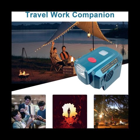 Инвертор мощности 200 Вт для батареи Makita 18 В с выходом переменного тока 220 Портативный модифицированный синусоидальный инверторный генератор