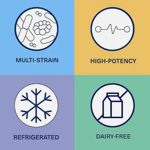 VSL#3 Пробиотики 112,5 млрд КОЕ Высокая мощность для поддержки здоровья кишечника – 60 капсул