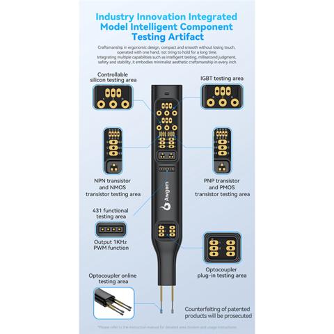 Awgem,Многофункциональный тестер оптронов TO2, Тестер транзисторов для NMOS/PMOS ламповых PNP/NPN триодных транзисторов для тестирования IGBT/431