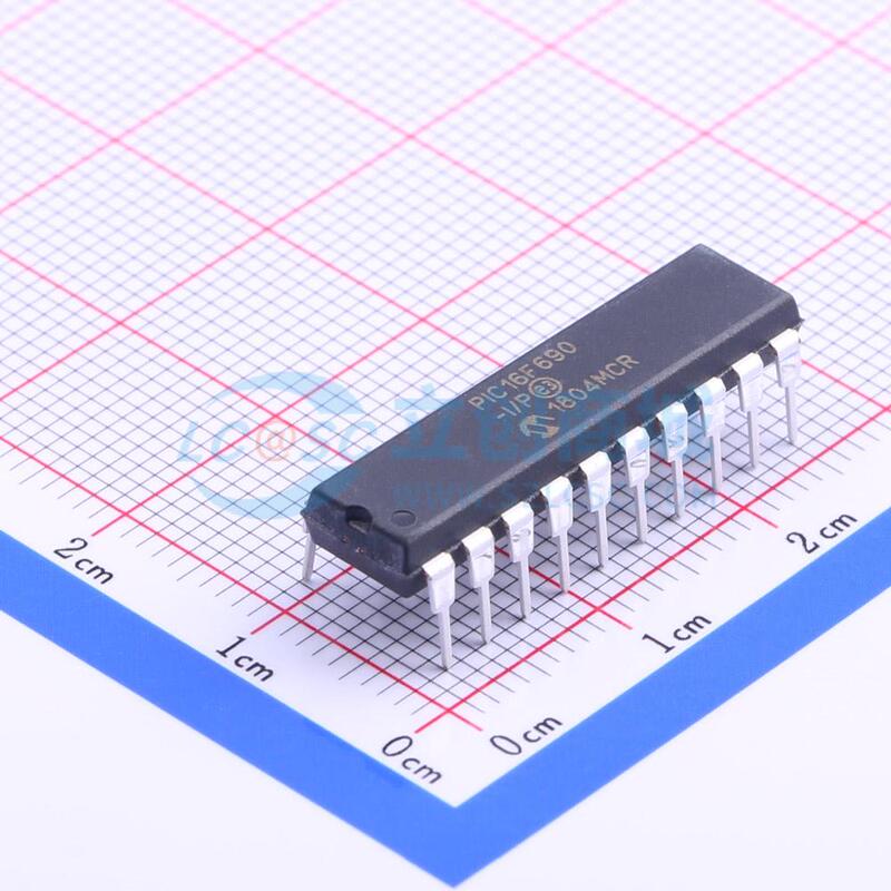 

5PCS/ 100% Brand Original PIC16F690-I/P DIP-20 (MCU/MPU/SOC)