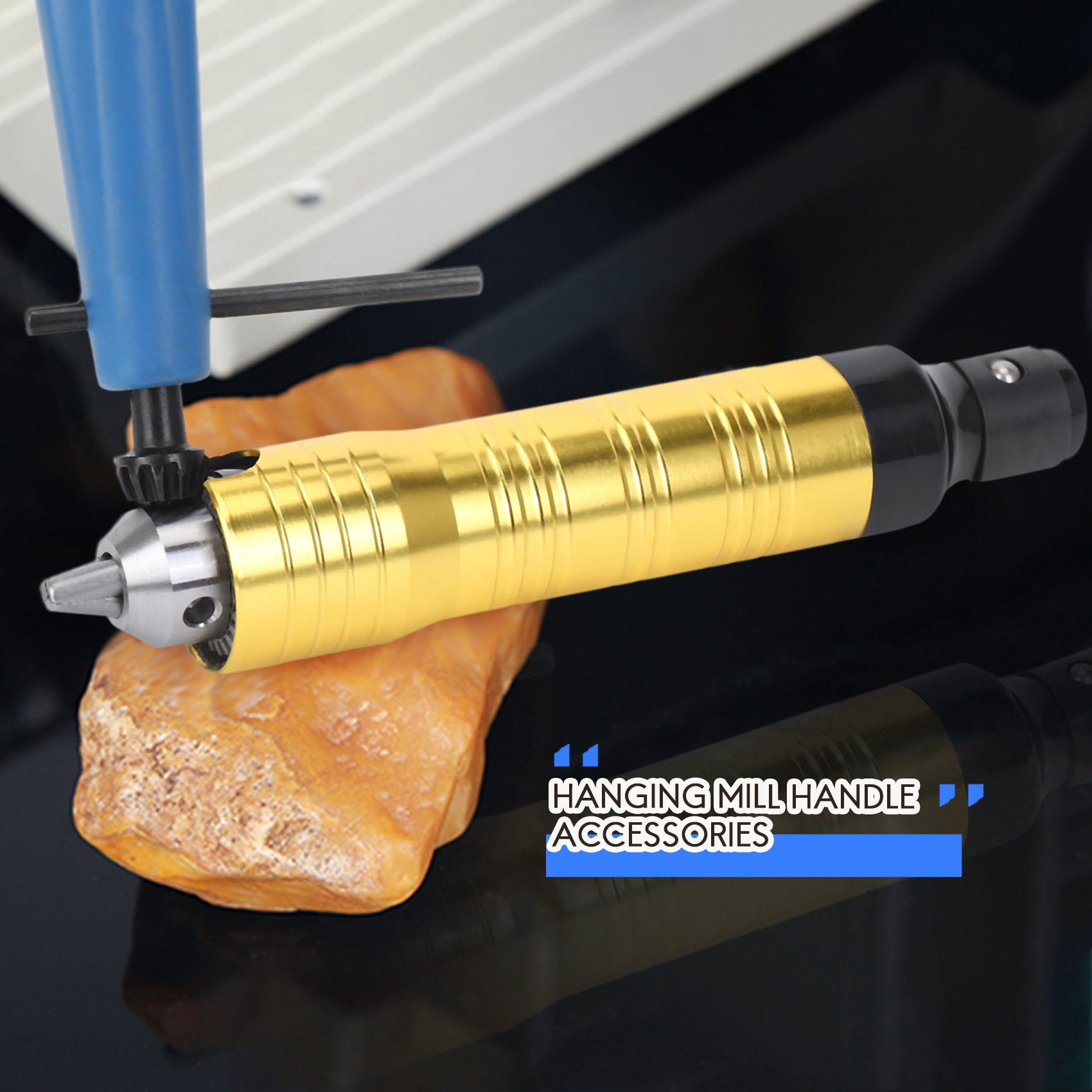 

Гибкий вал Наконечник гибкого вала 6,5 мм Электроинструмент Рукоятка электродрели Патрон Отдельные аксессуары для мини-шлифовальной машины