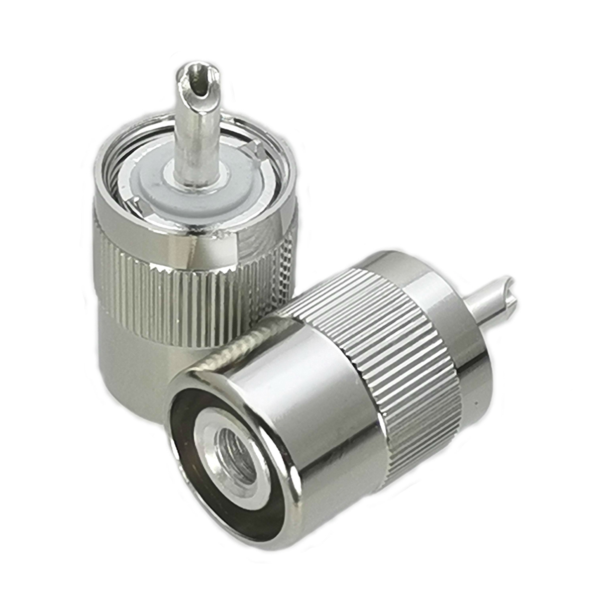 

10 Шт Разъем PL259 UHF Штекерный припой для кабеля RG58 RG142 LMR195 RG400 из латуни