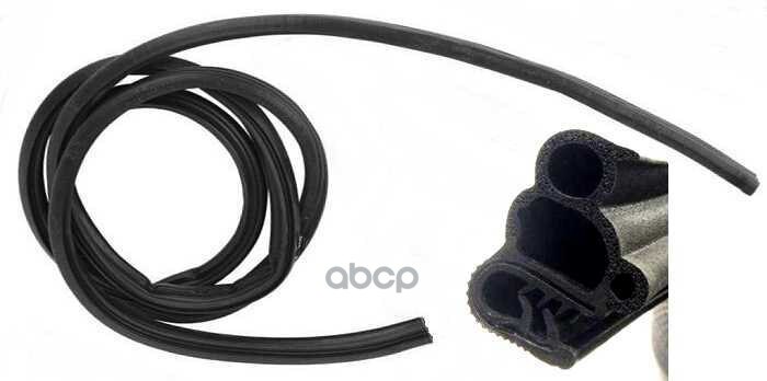 

Уплотнитель Двери Ваз-2108, 2109, 2115 (L=3800мм) БРТ арт. 21086107018Р