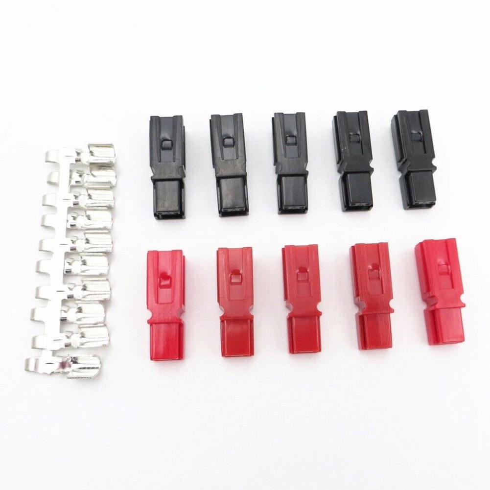 

10 Пар 30A Amp 600V Power Marine Connector Полюс Красный черный для Anderson