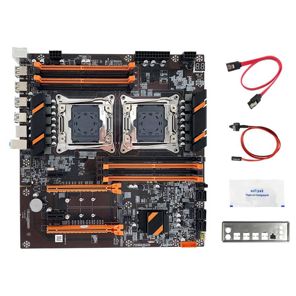 Отзывы на Материнская плата X99 для двух процессоров LGA 2011 DDR4 покупателей на AliExpress