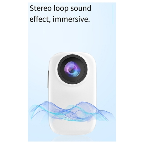 Экшн-камера с защитой от встряхивания 4K WIFI Карманная камера с беспроводным пультом дистанционного управления для езды на велосипеде на открытом воздухе Спортивная камера Bodycam